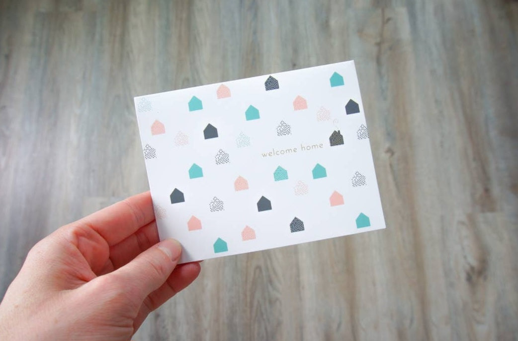 NEW HOME - welcome home card 1