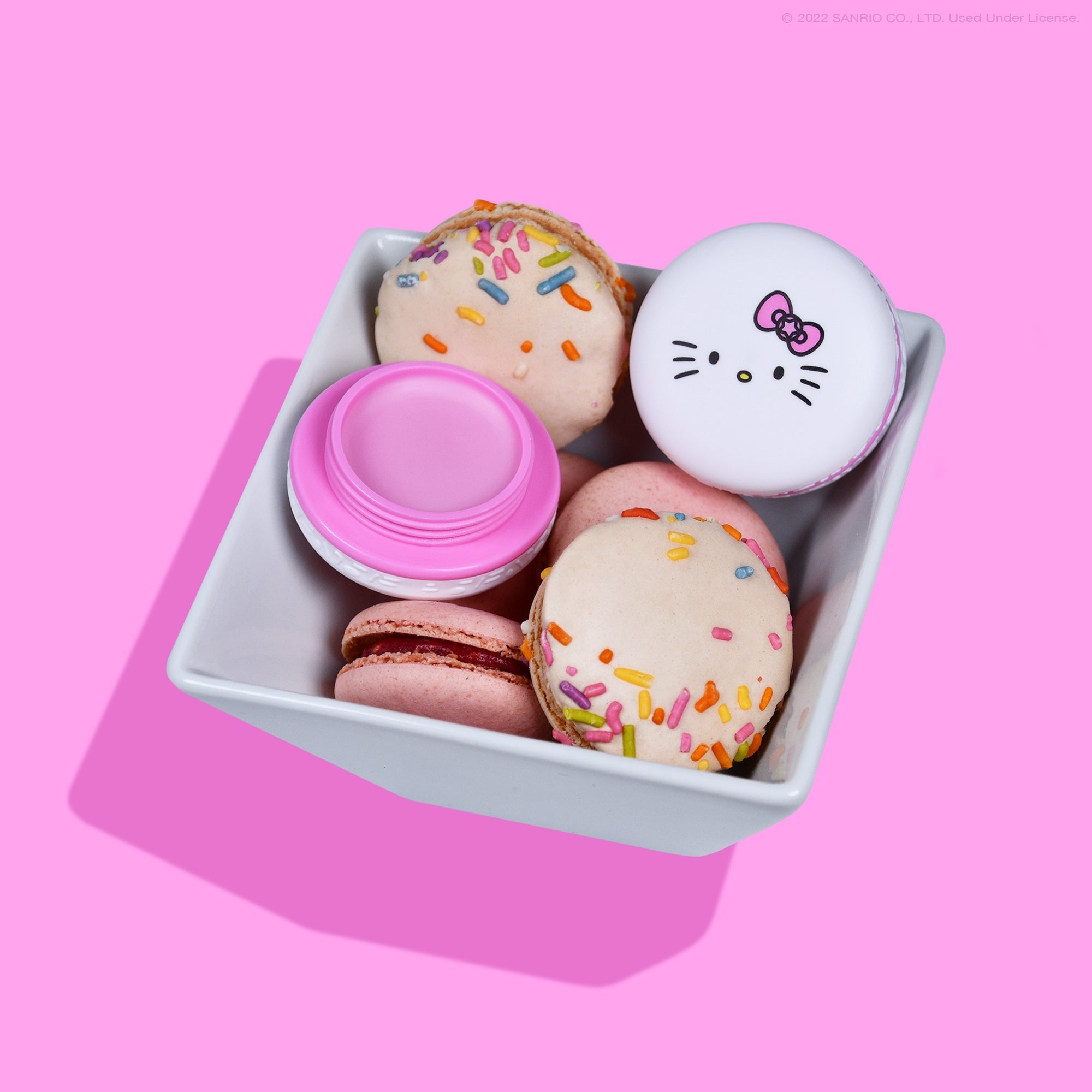 The Crème Shop x Sanrio
The Crème Shop x Hello Kitty Macaron Lip Balm - Sweet Sprinkles