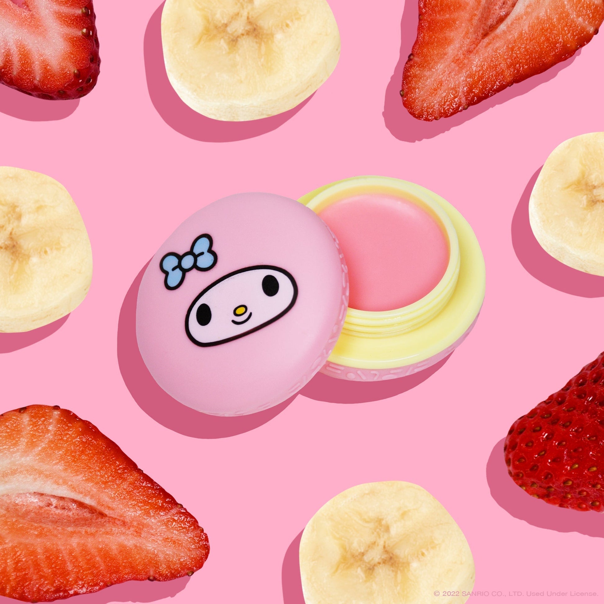 The Crème Shop x Sanrio
The Crème Shop x My Melody Macaron Lip Balm - Strawberry Banana 2