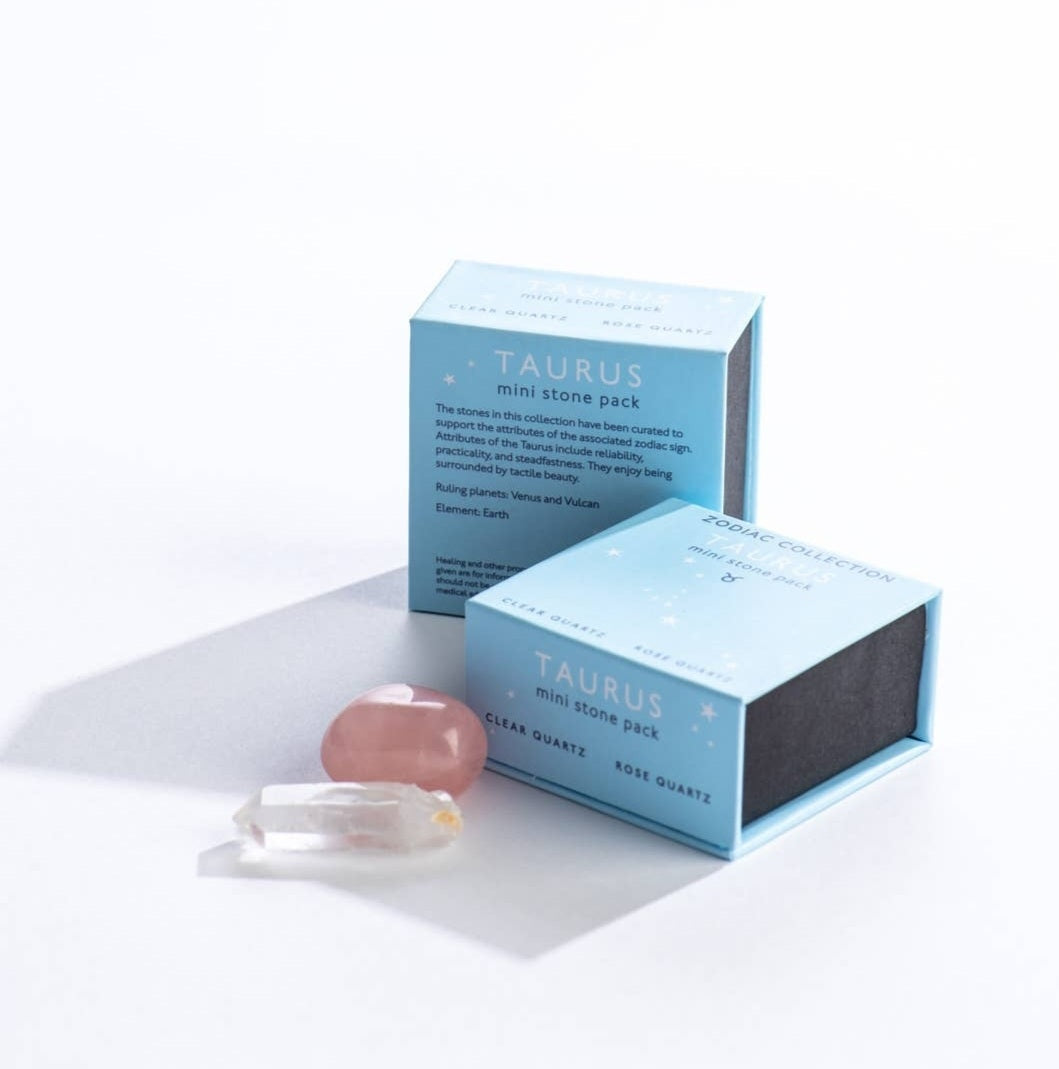 Taurus Zodiac Mini Crystal Pack 1