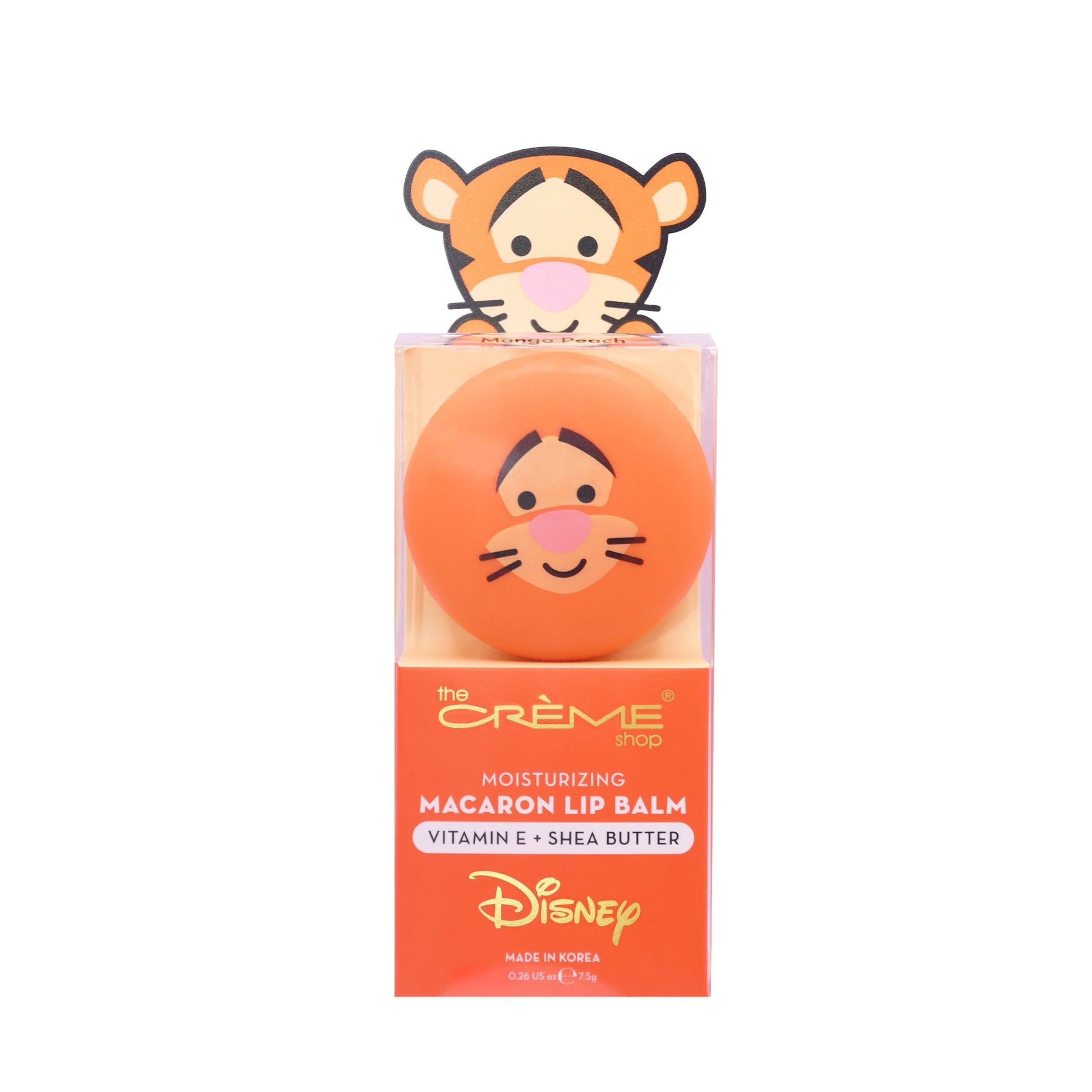 The Crème Shop x Disney TIGGER Macaron Lip Balm - Mango Peach