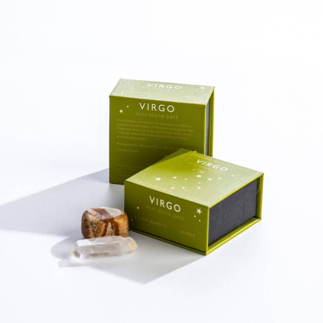 Virgo Zodiac Mini Crystal Pack 1