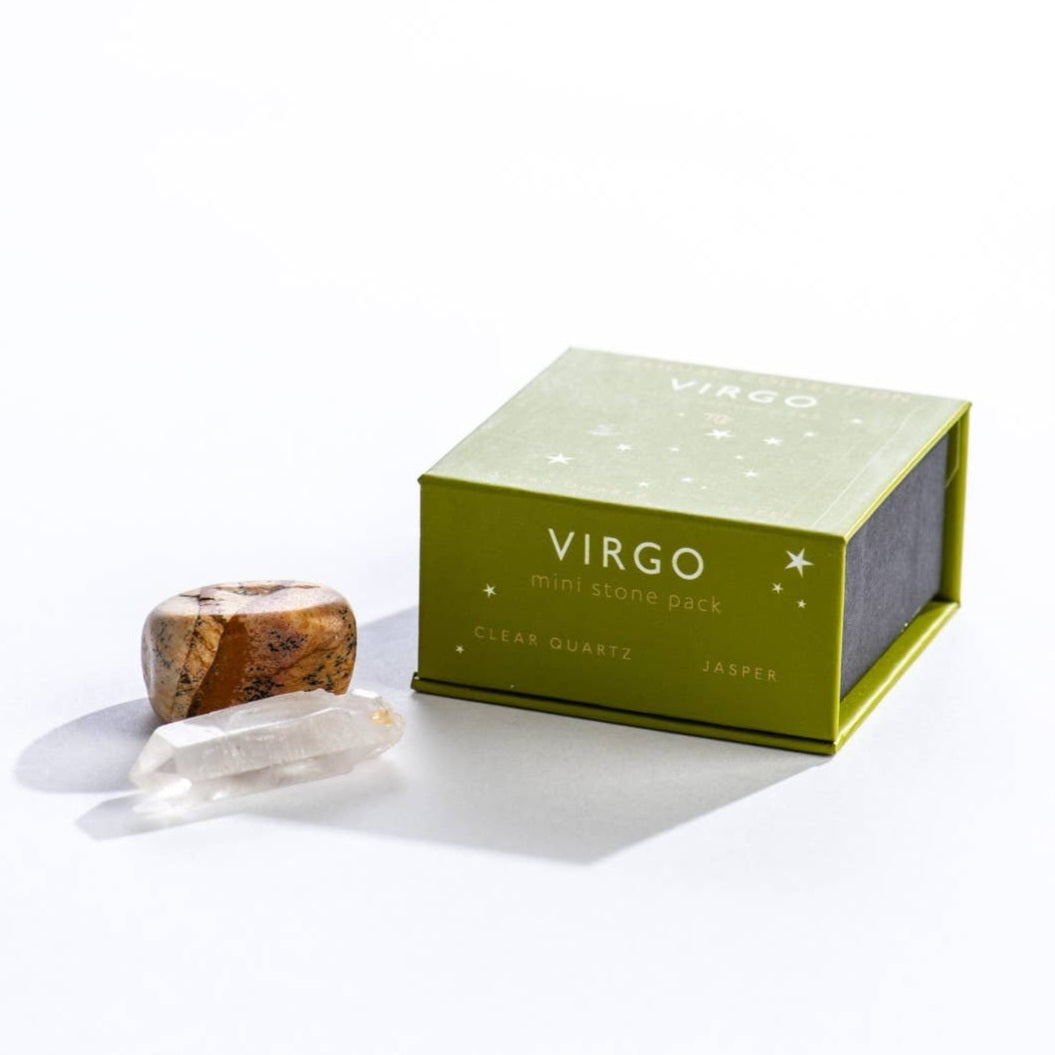 Virgo Zodiac Mini Crystal Pack 3