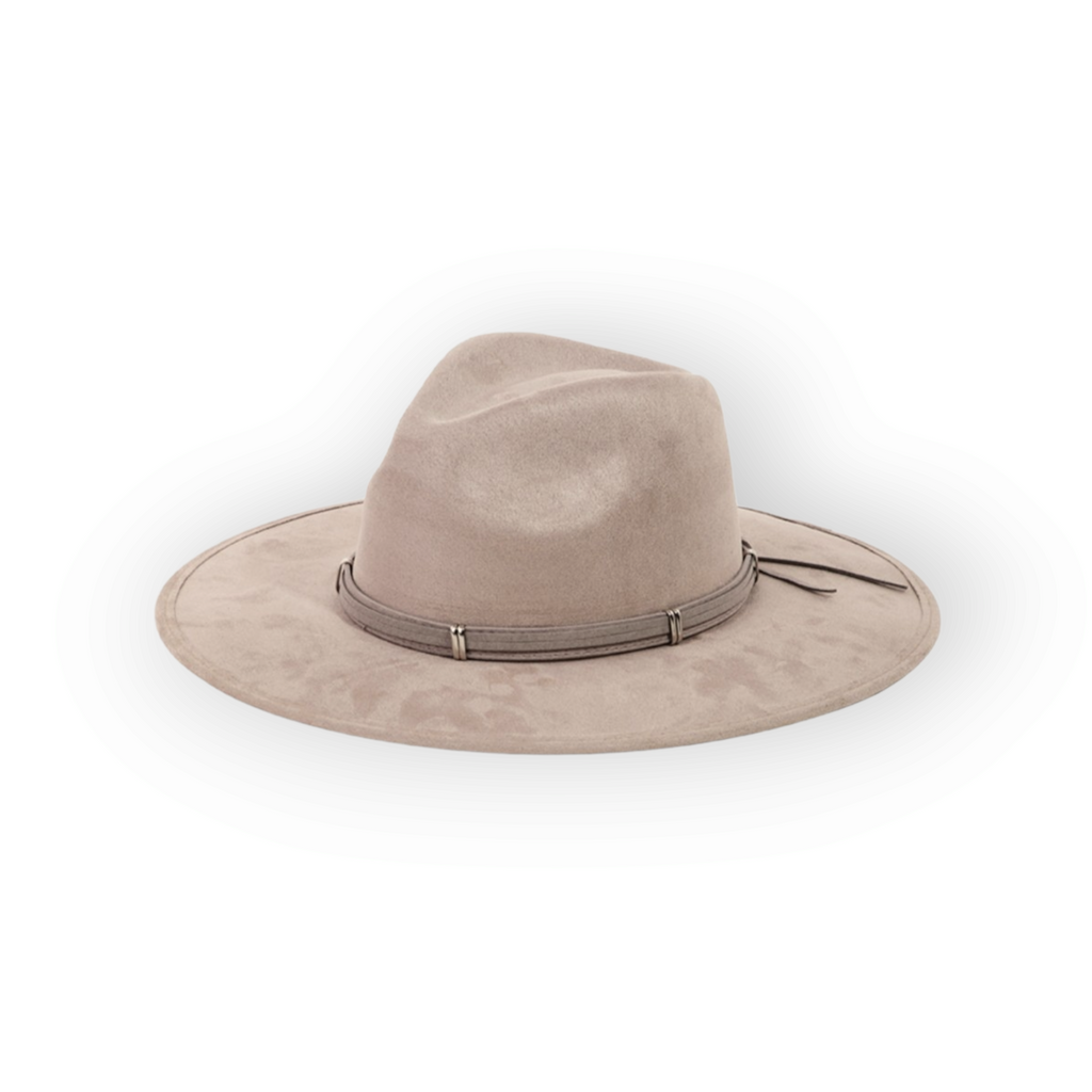 Wide Brim Fedora Fashion Hat

Stone