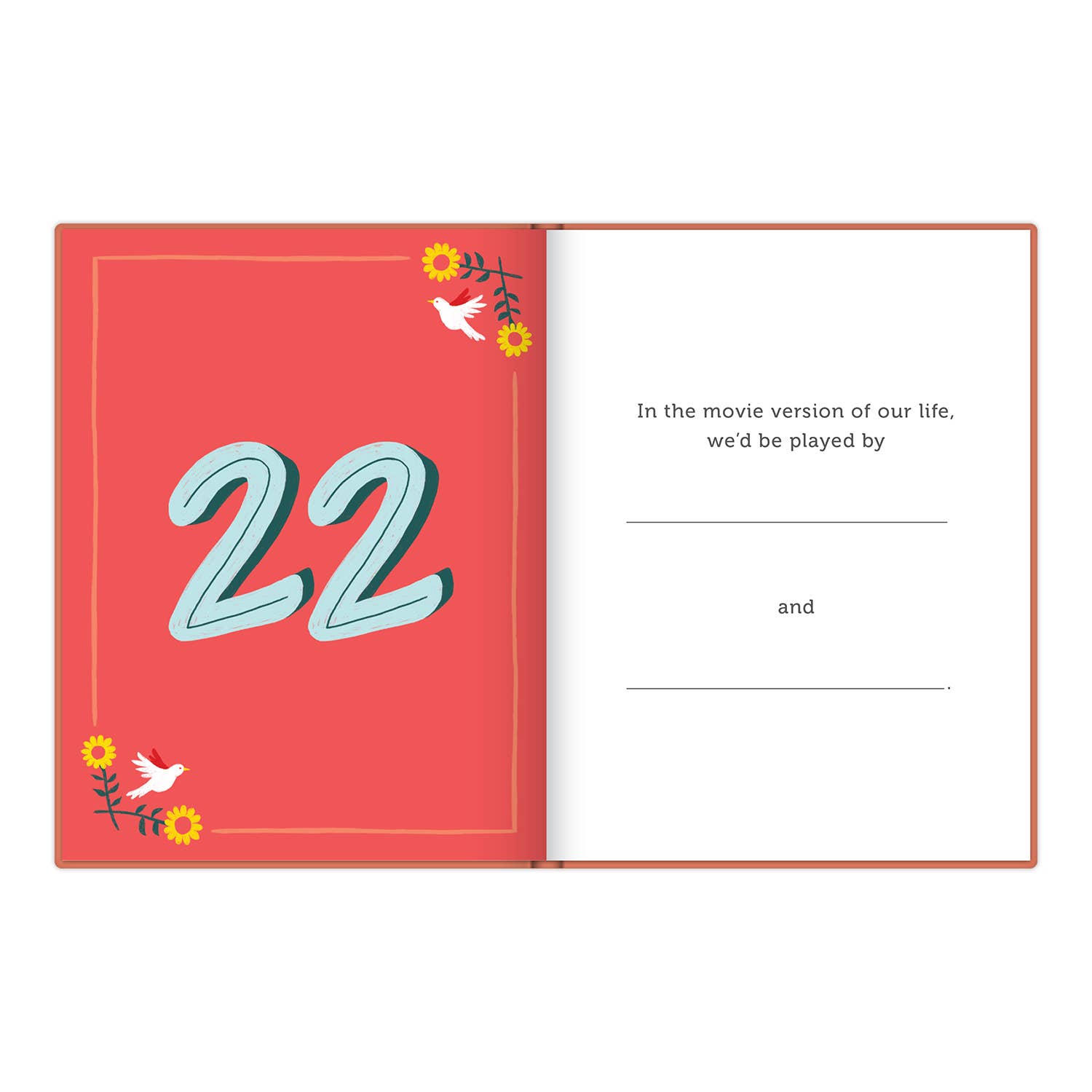 About Us Fill in the Love Journal