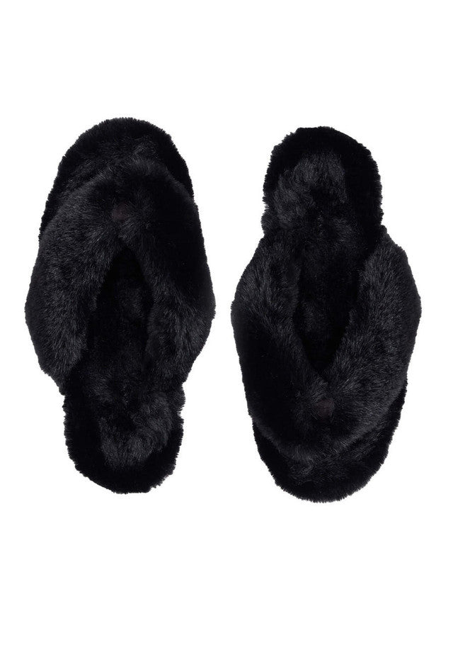 Faux Fur Slippers