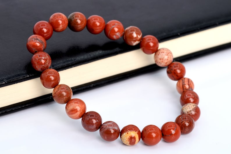 Red Jasper 8mm Stretch Bracelet 3