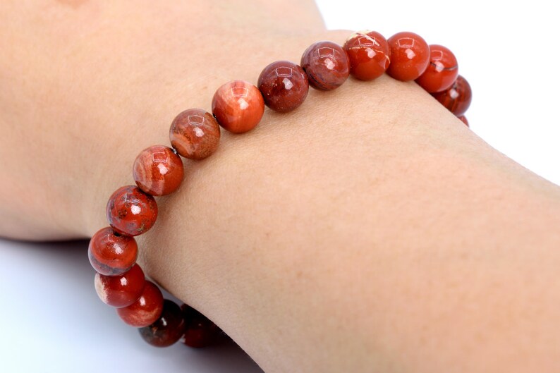 Red Jasper 8mm Stretch Bracelet 2