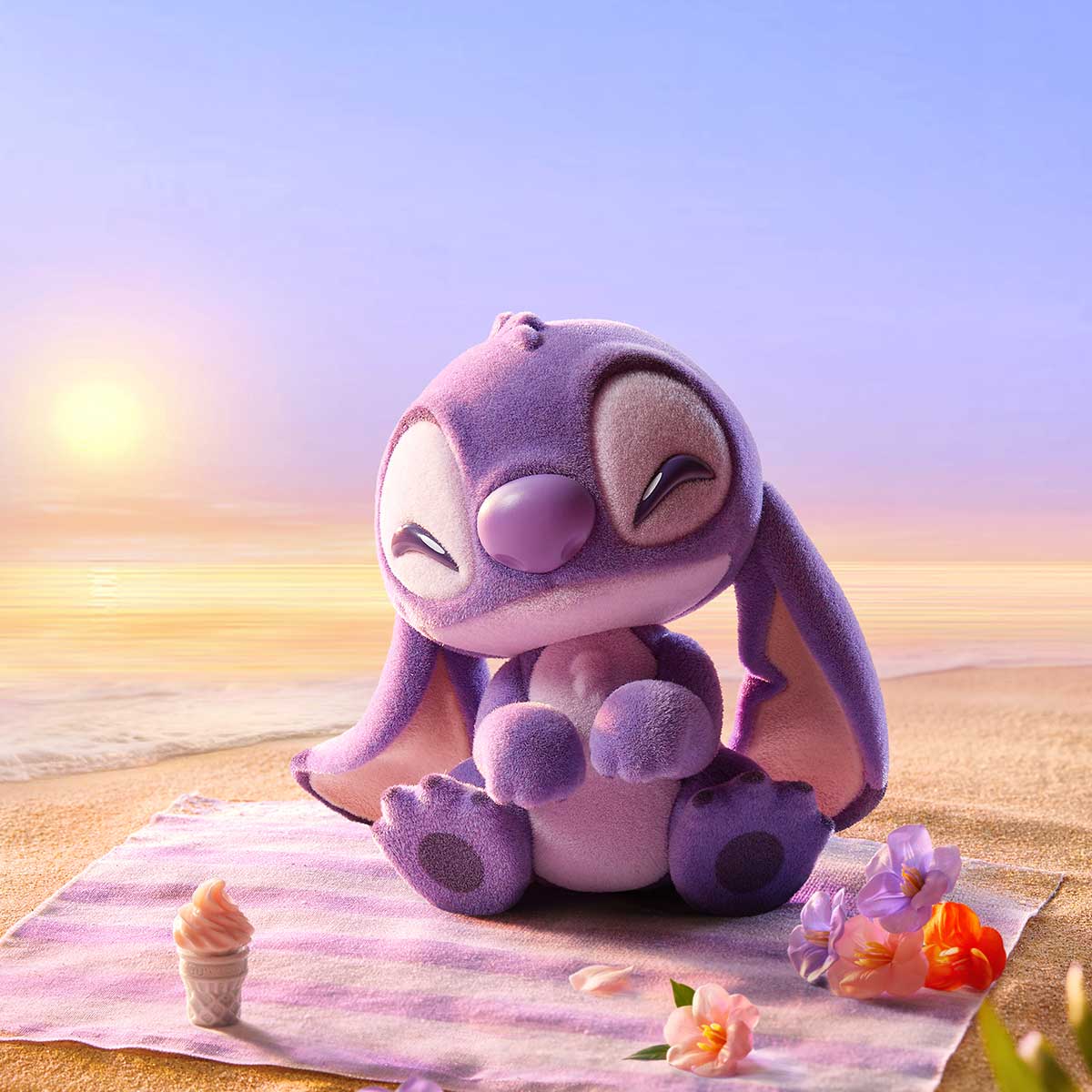 Disney Stitch Little Emotions Series Figures Blind Box