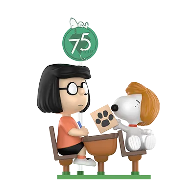 Peanuts 75th Anniversary | Snoopy Comic Life Series Figures Blind Box