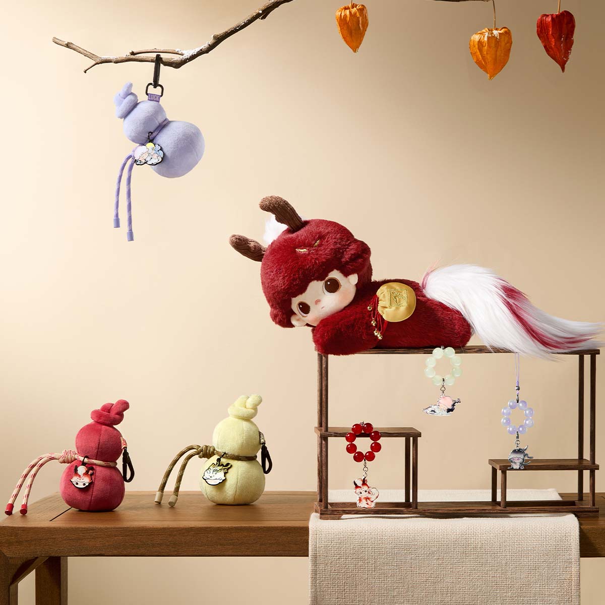 DIMOO Stories in the Cup Series- Auspicious Animal Cotton Doll