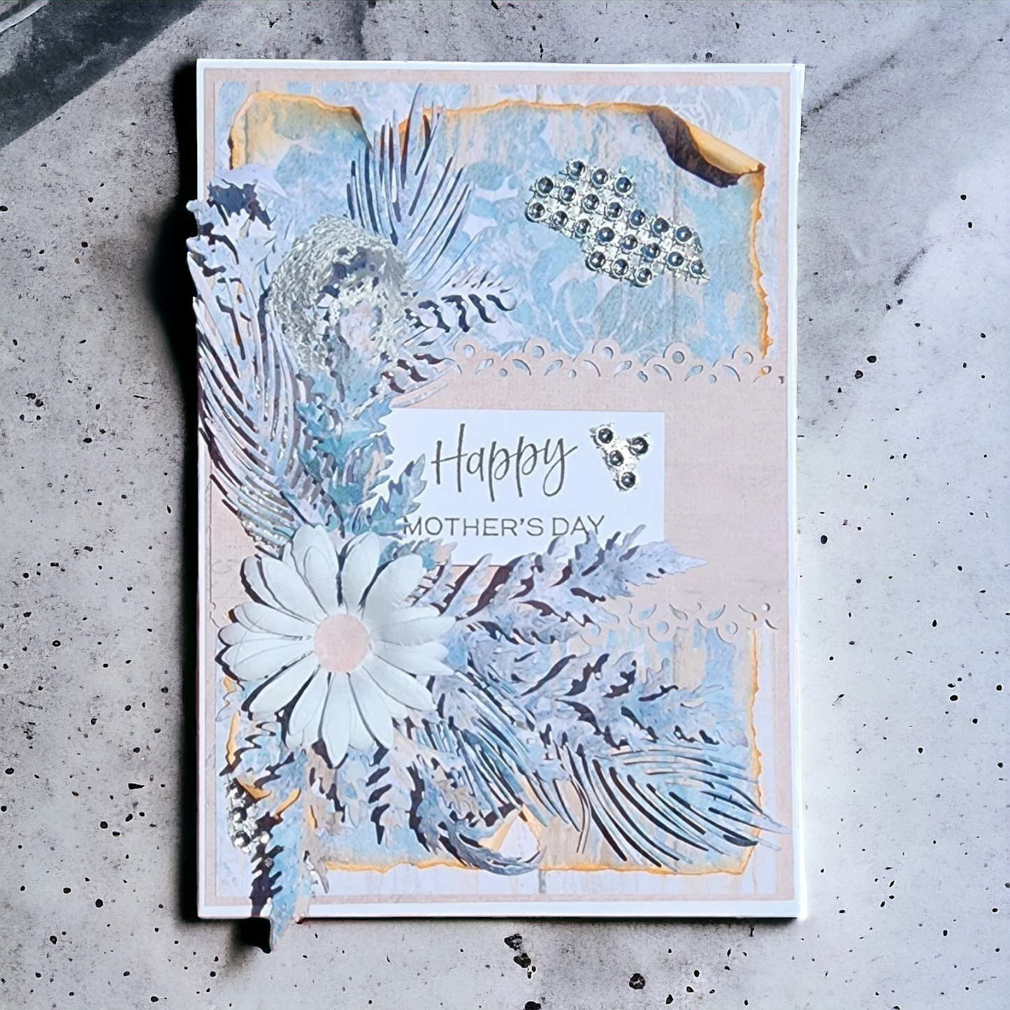 Mother's Day 3D Dye Cut Greeting Card