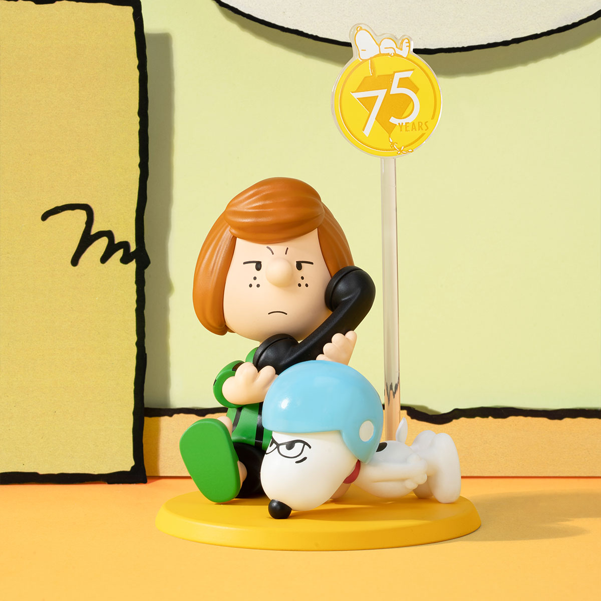 Peanuts 75th Anniversary | Snoopy Comic Life Series Figures Blind Box