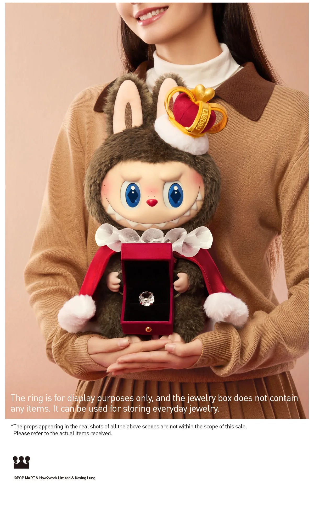 THE MONSTERS Let's Checkmate Series - Vinyl Plush Doll