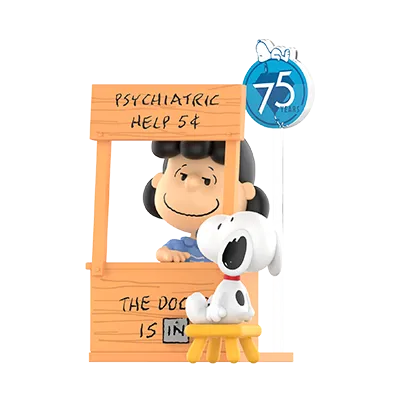 Peanuts 75th Anniversary | Snoopy Comic Life Series Figures Blind Box