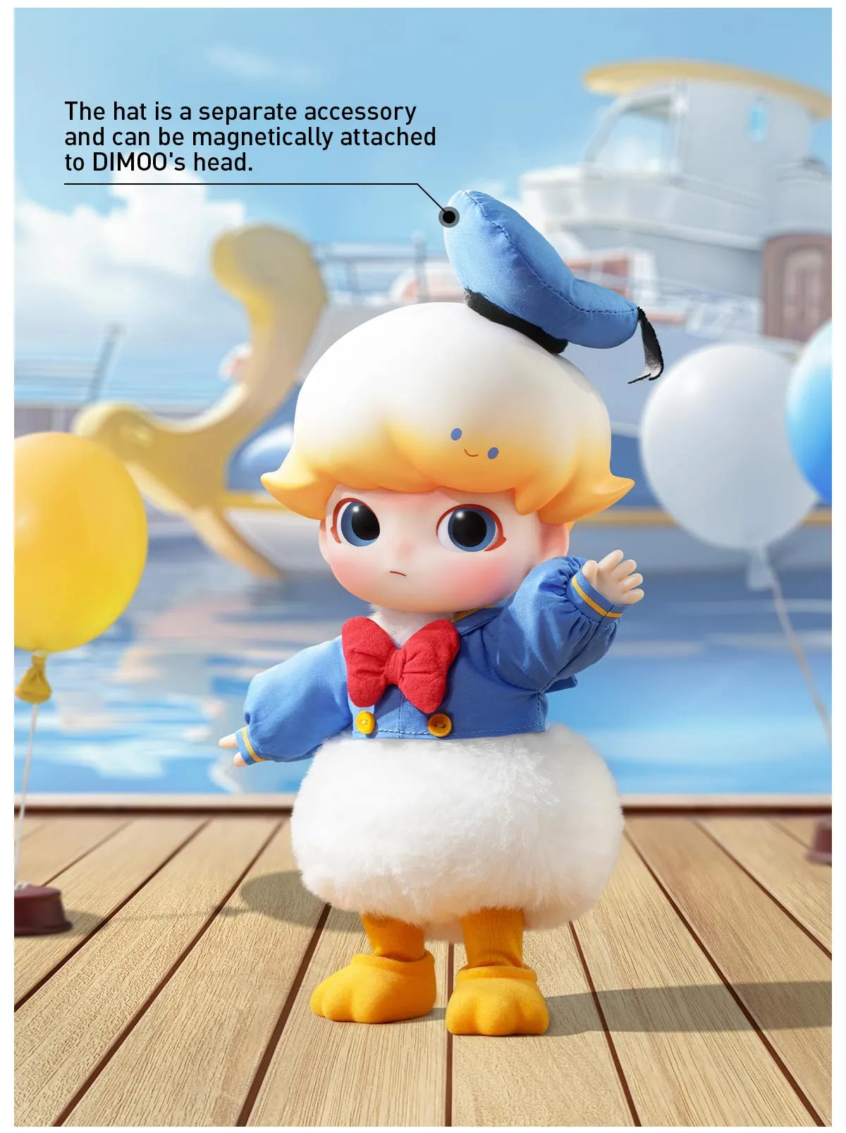 DIMOO Disney Donald Duck 1/8 Action Figure