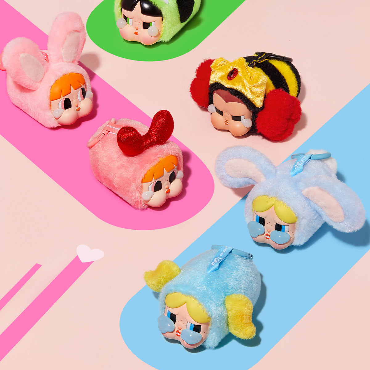 CRYBABY x Powerpuff Girls Series-Vinyl Face Plush Blind Box