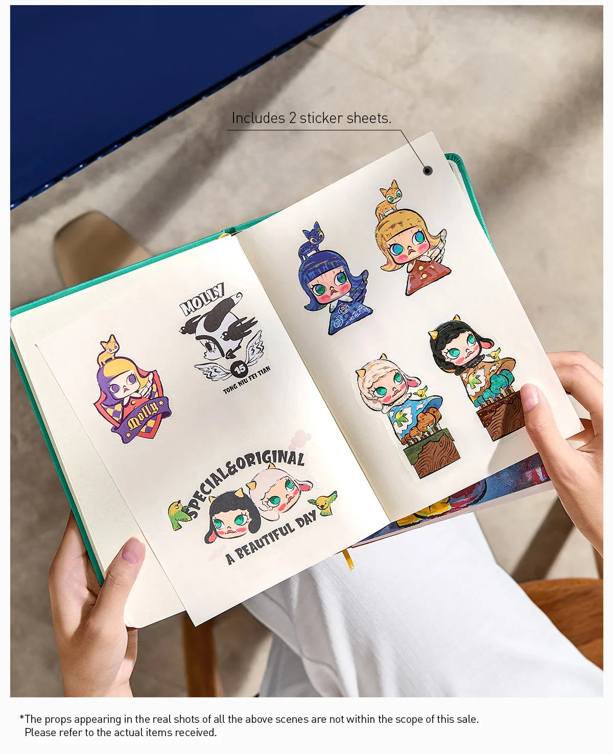 MOLLY Anniversary Statues Classical Retro 2 Series - Notebook