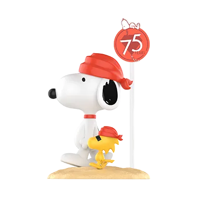 Peanuts 75th Anniversary | Snoopy Comic Life Series Figures Blind Box