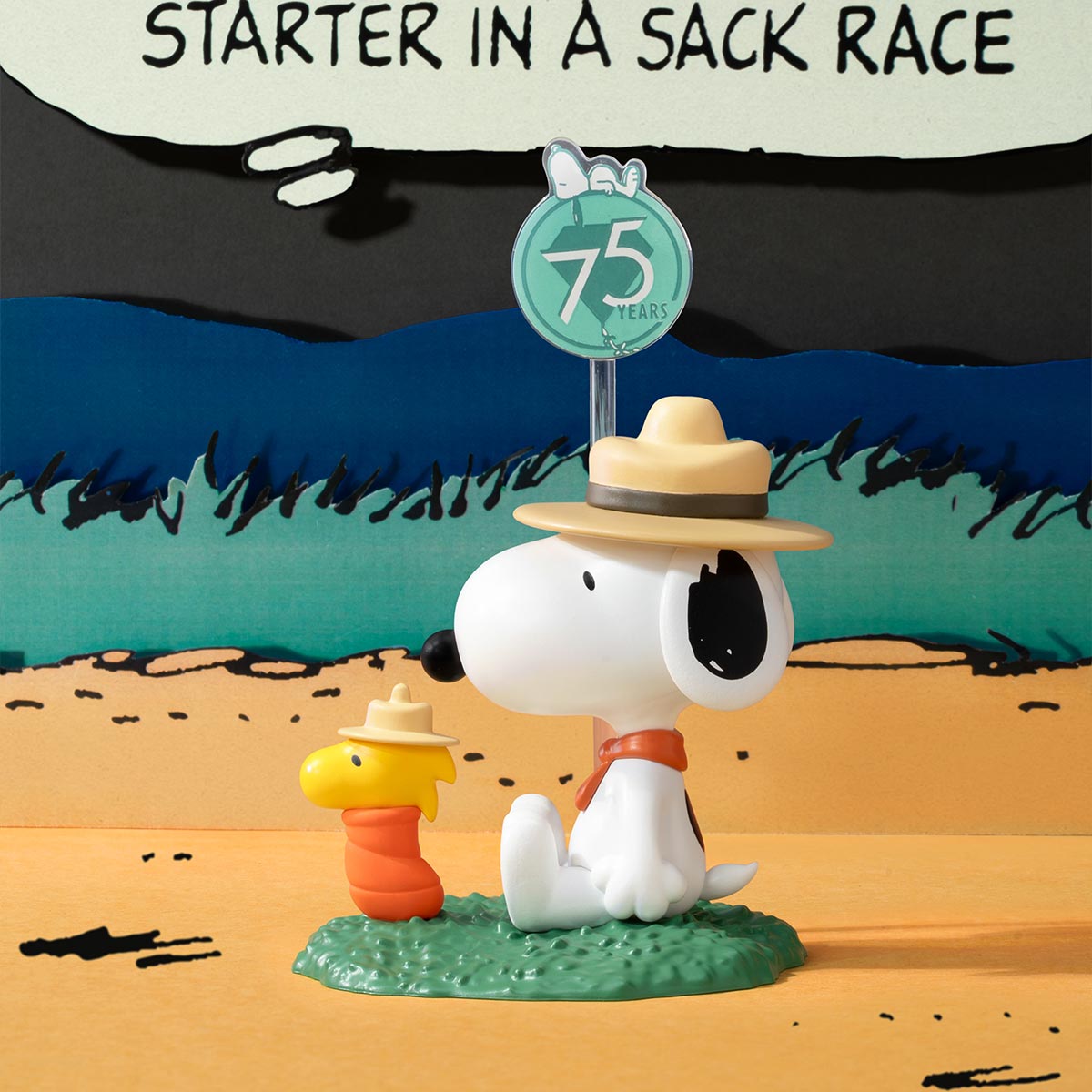 Peanuts 75th Anniversary | Snoopy Comic Life Series Figures Blind Box