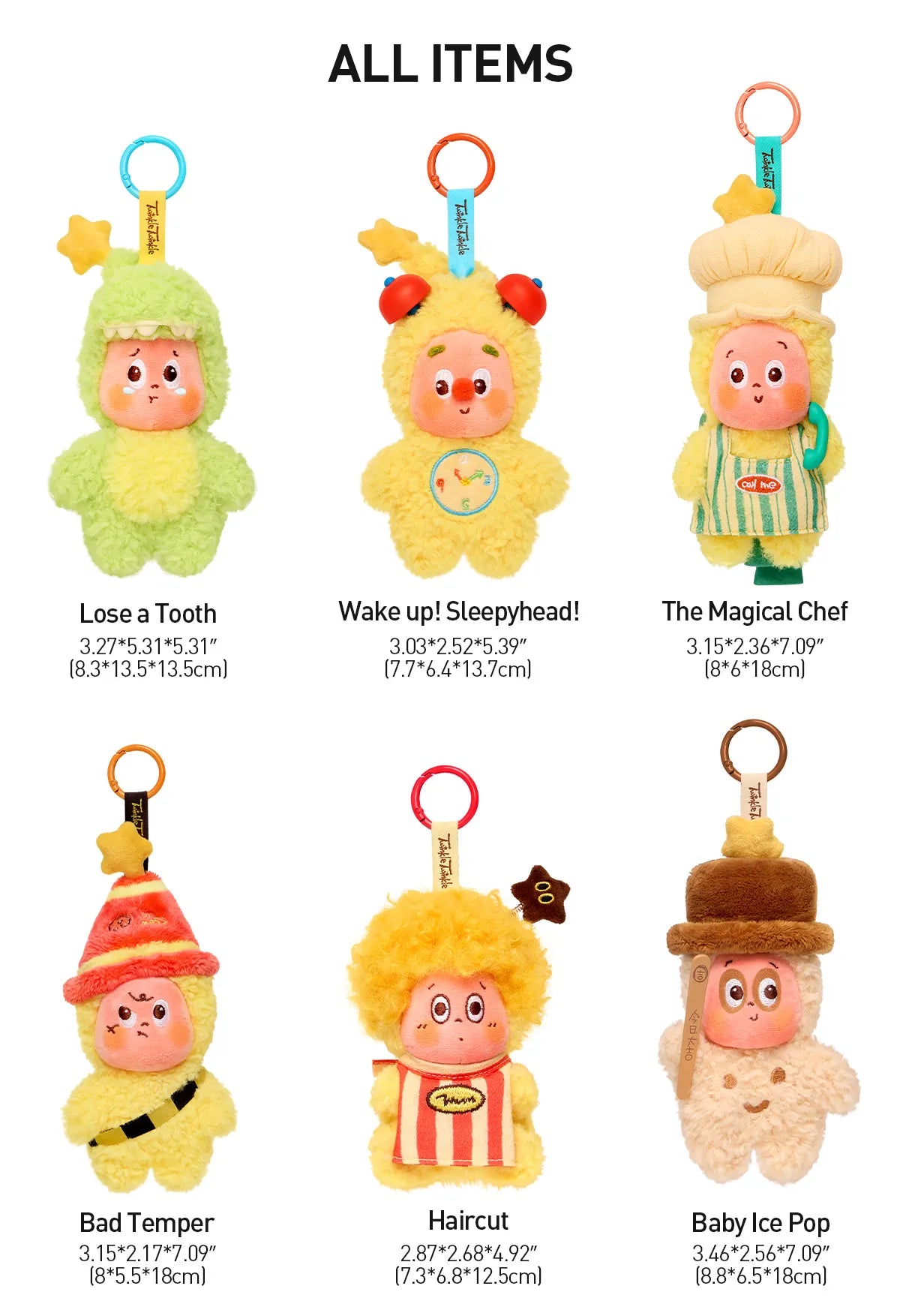 Twinkle Twinkle Be a Little Star Series-Plush Pendant Blind Box