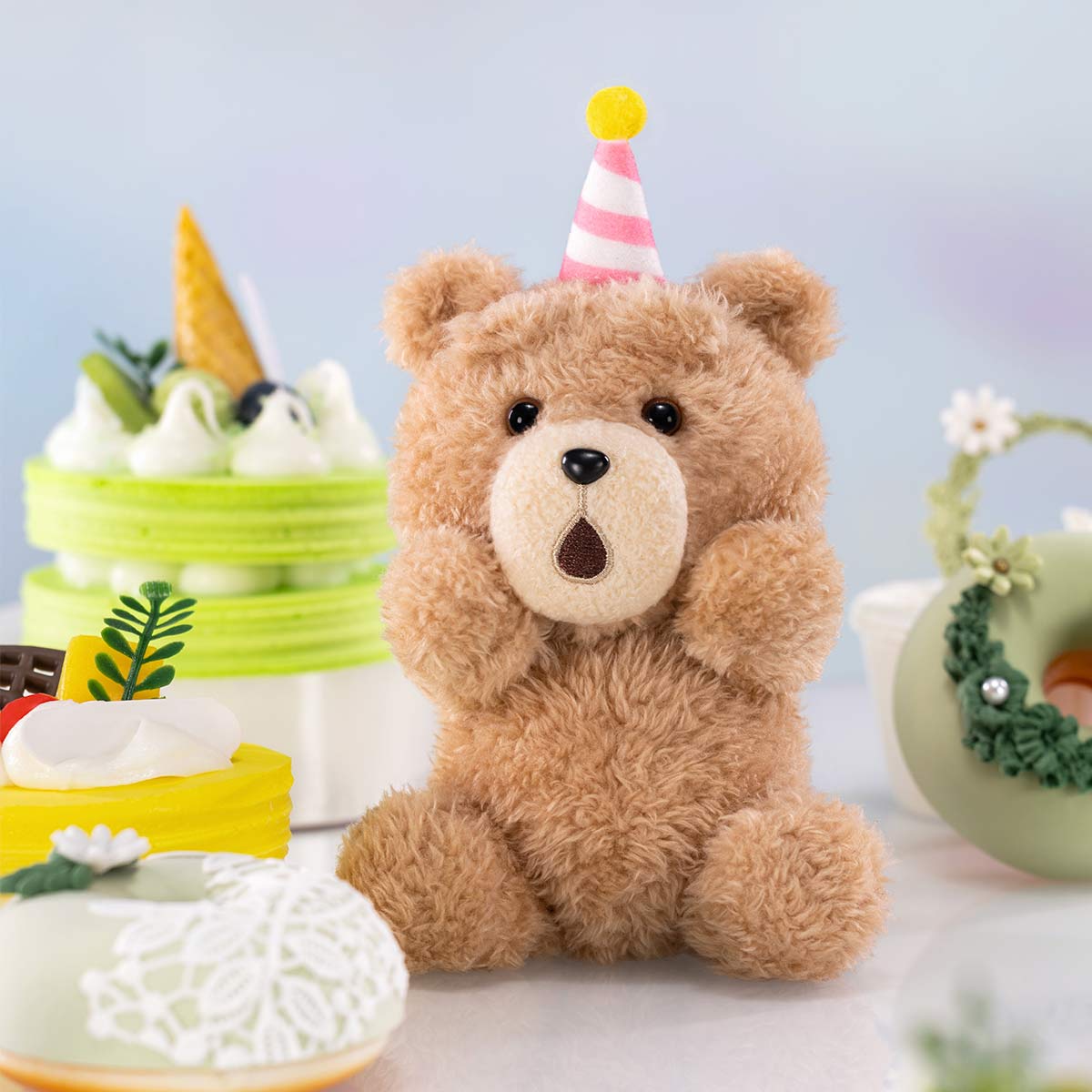 Ted2 Teddy Bear Action Plush Pendant