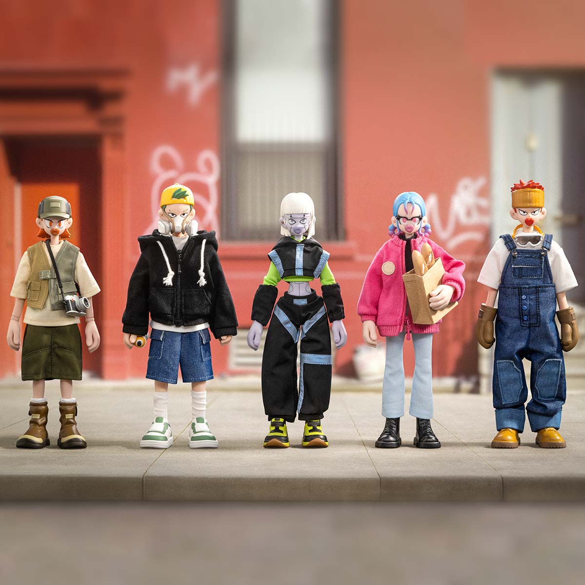 BAZBON Label Plan Series 1/8 Action Figures Blind Box