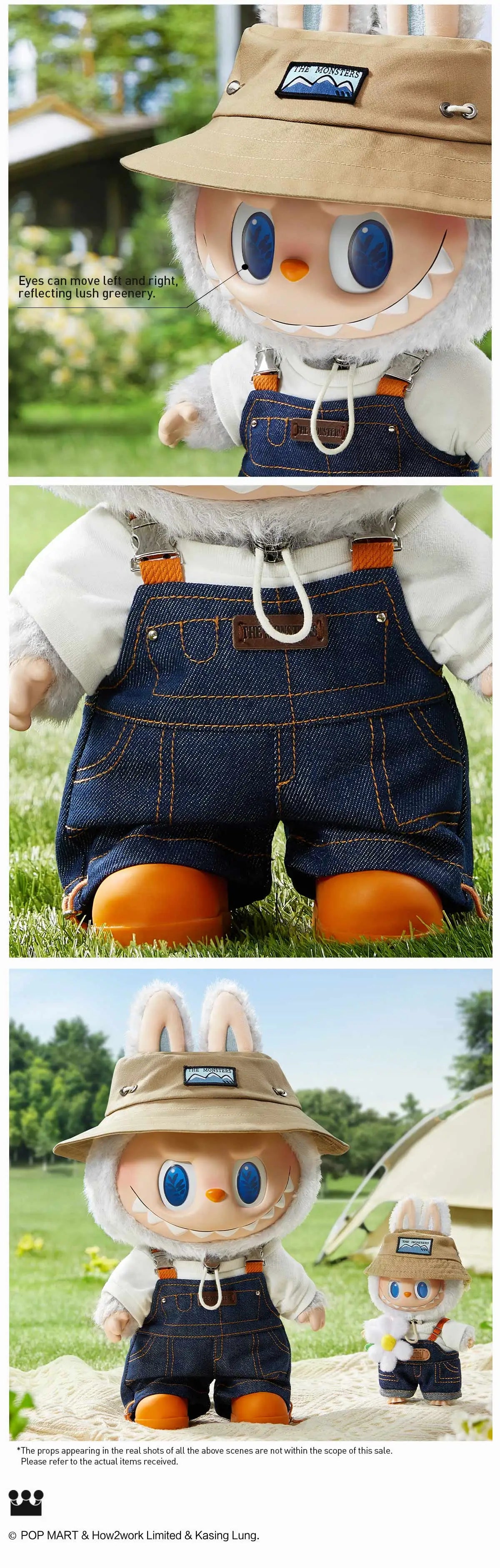 THE MONSTERS FALL IN WILD SERIES-Vinyl Plush Doll