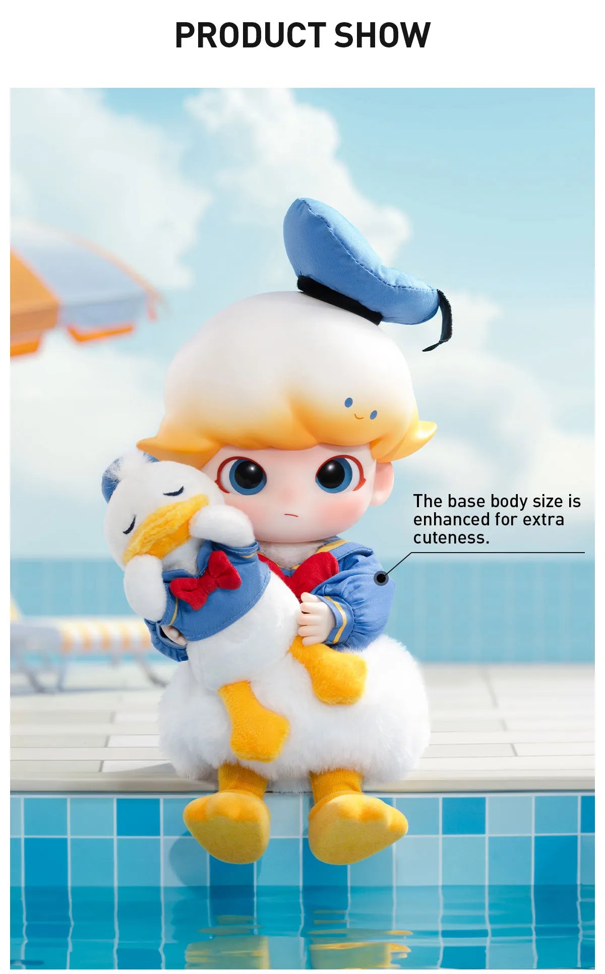 DIMOO Disney Donald Duck 1/8 Action Figure