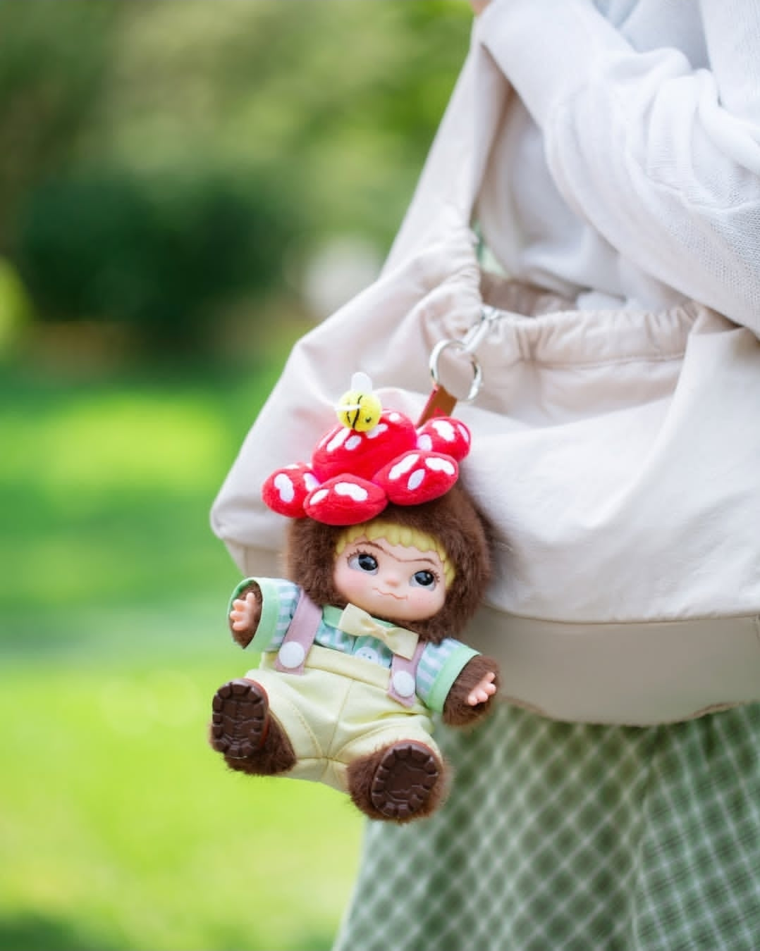 WAKUKU Flower Gentleman Vinyl Plush Doll Pendant
