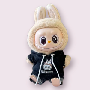 LABUBU Hoodie and Denim Set