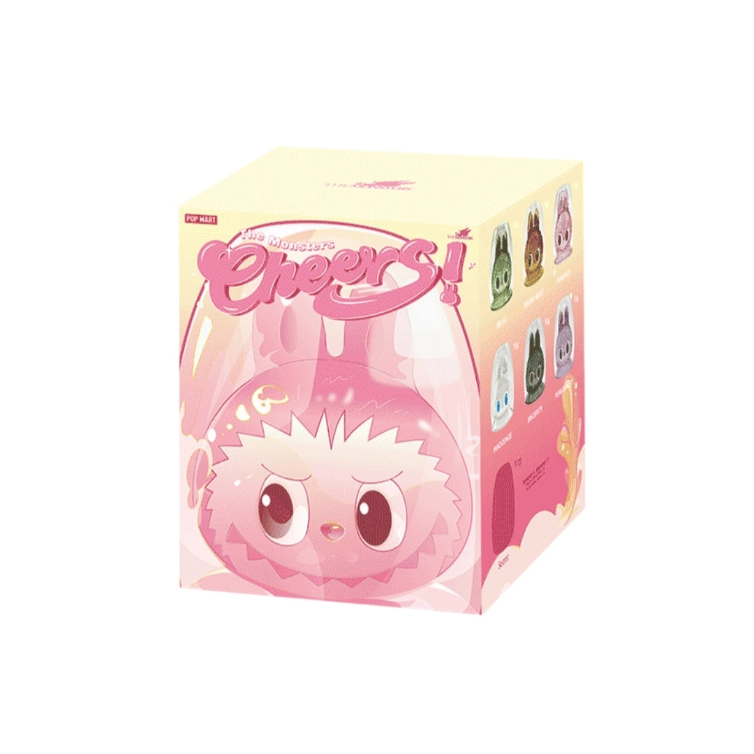 THE MONSTERS-CHEERS :
SERIES-Double-walled Glass Blind Box