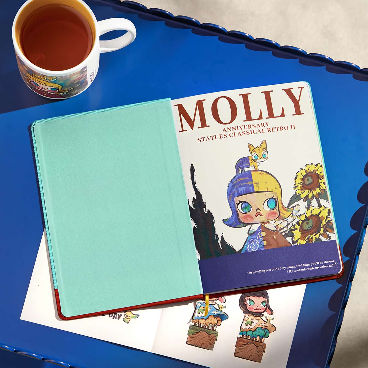 MOLLY Anniversary Statues Classical Retro 2 Series - Notebook