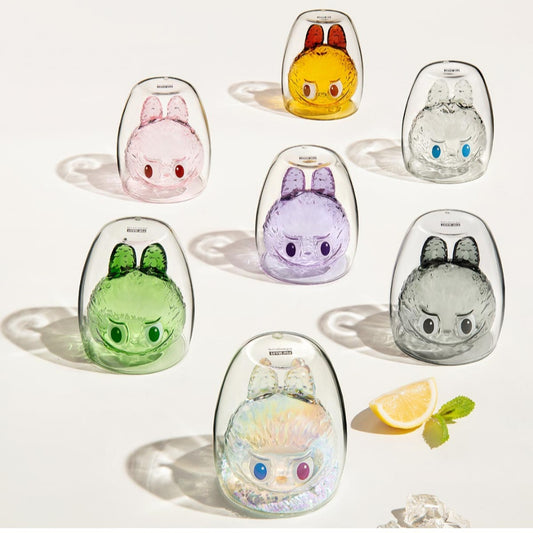 THE MONSTERS-CHEERS :
SERIES-Double-walled Glass Blind Box