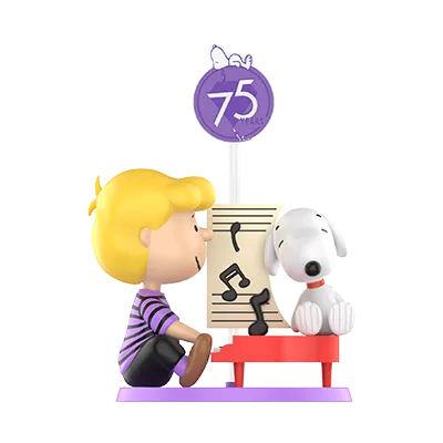 Peanuts 75th Anniversary | Snoopy Comic Life Series Figures Blind Box