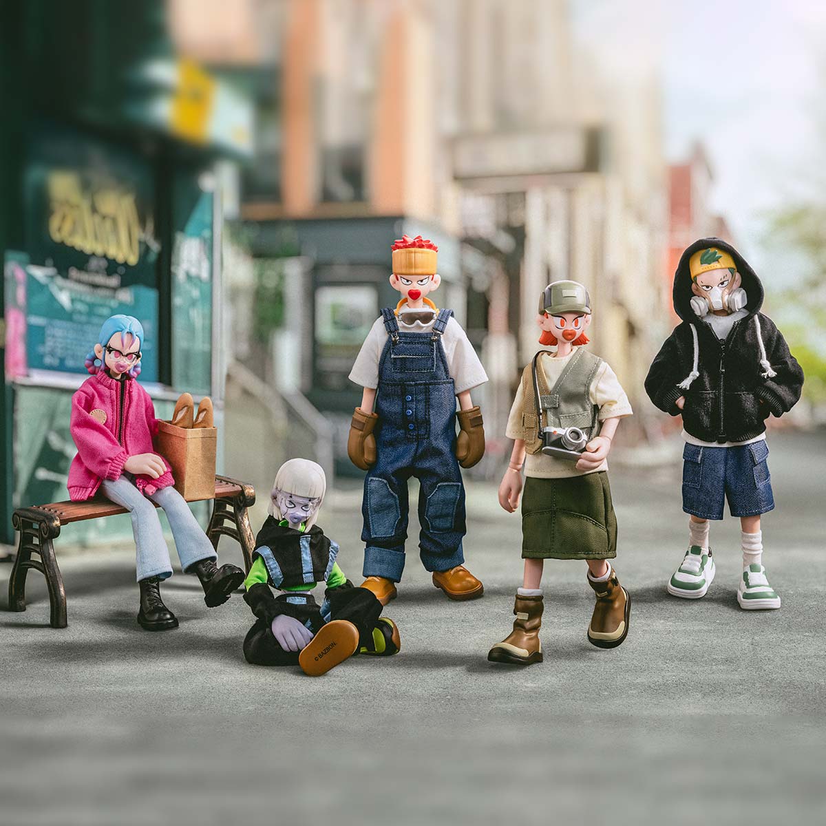 BAZBON Label Plan Series 1/8 Action Figures Blind Box