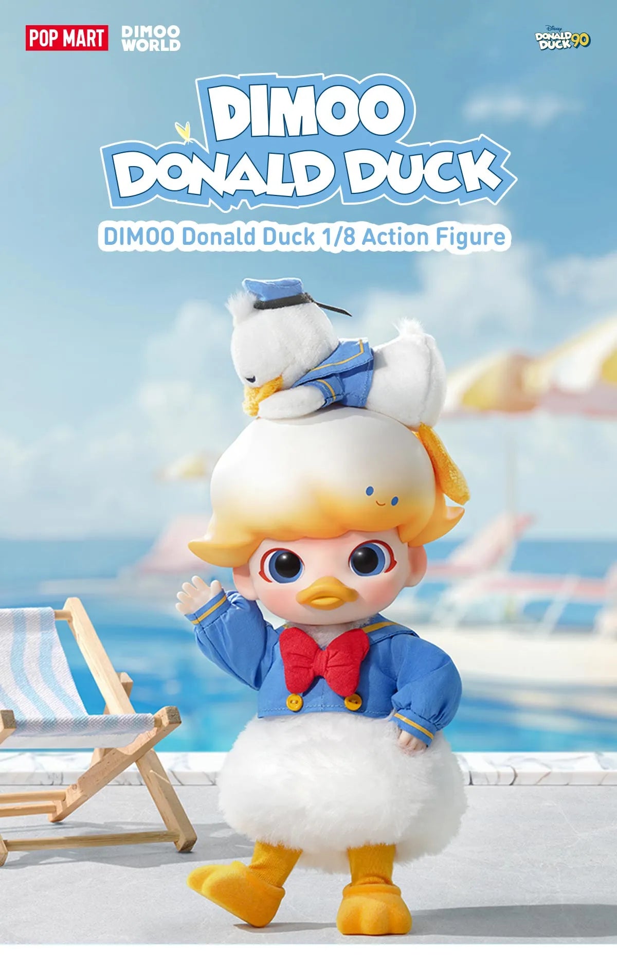 DIMOO Disney Donald Duck 1/8 Action Figure