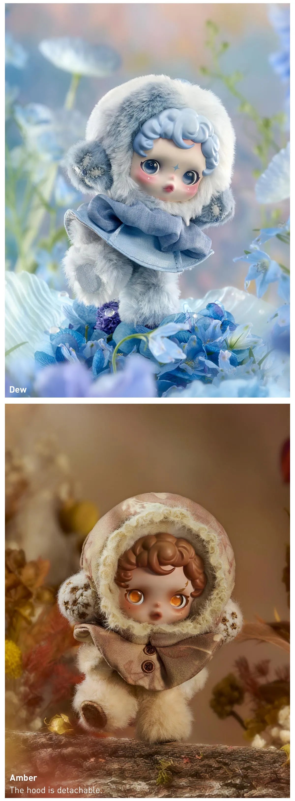 SKULLPANDA
L'impressionnisme Series Plush Doll Pendant