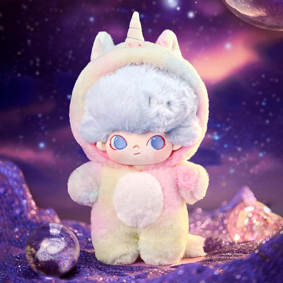 DIMOO: NoOne's Gonna Sleep Tonight Series-20cm Cotton Doll (Unicorn)