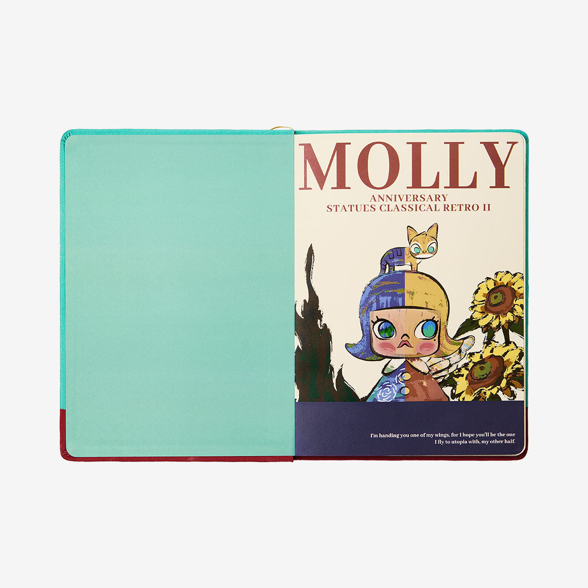 MOLLY Anniversary Statues Classical Retro 2 Series - Notebook