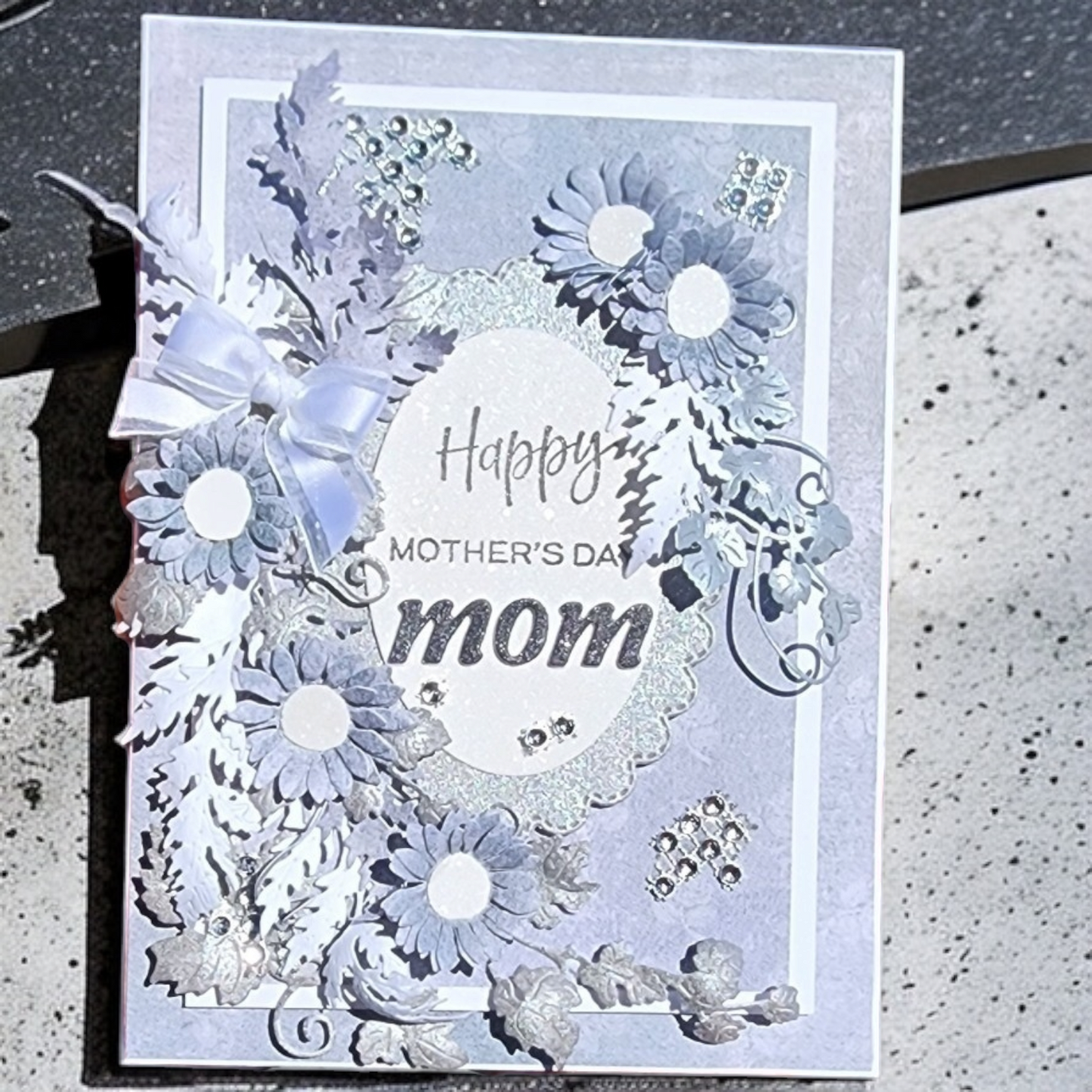 Mother's Day 3D Dye Cut Greeting Card