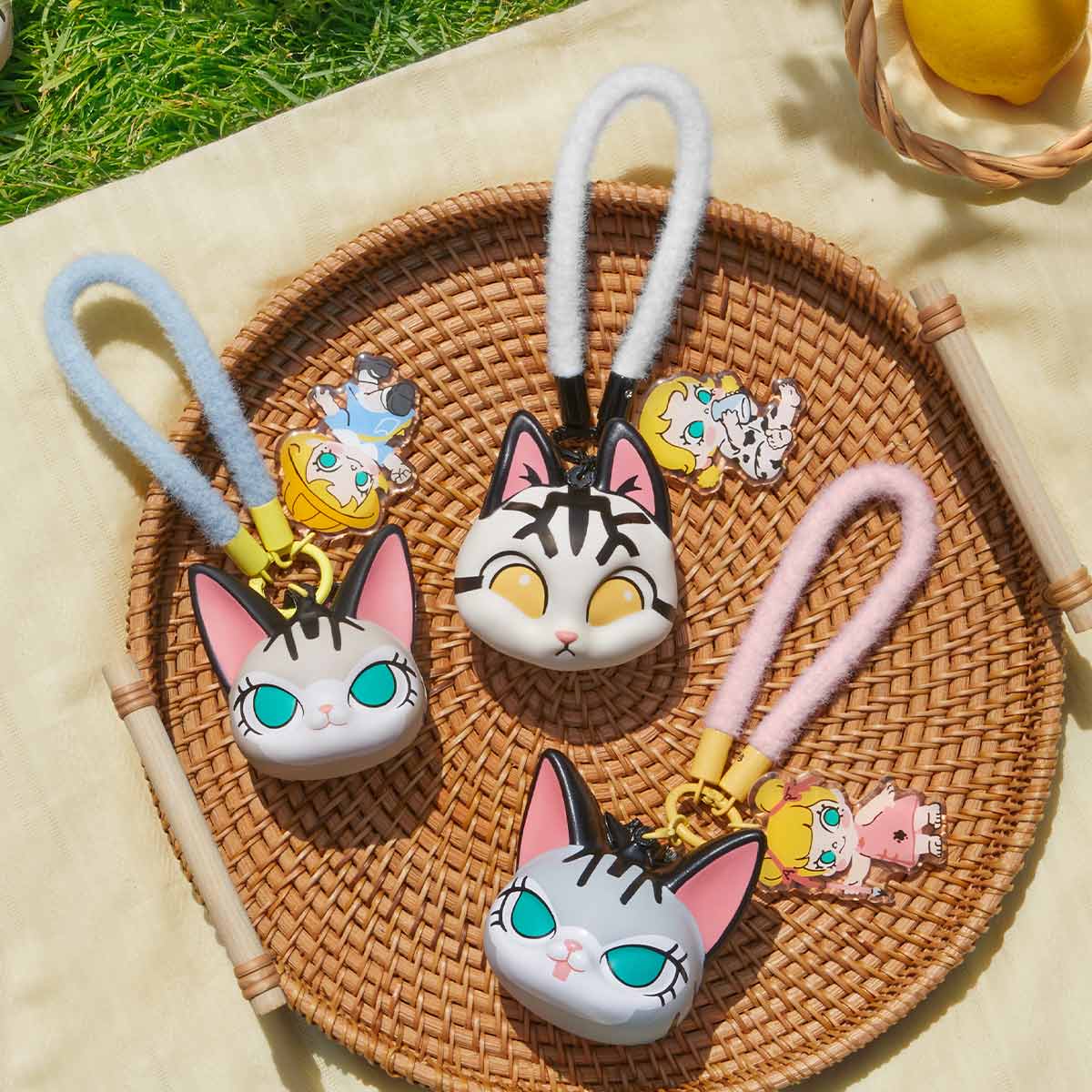 Baby Molly & Baby Tabby Series- Pinch Pendant Blind Box
