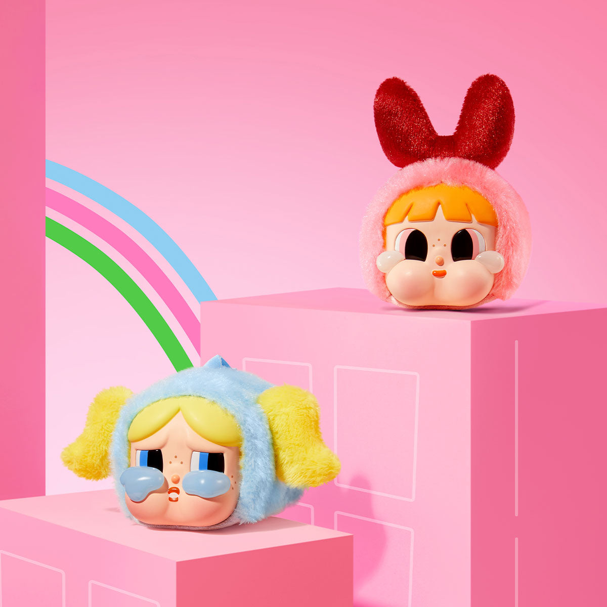 CRYBABY x Powerpuff Girls Series-Vinyl Face Plush Blind Box