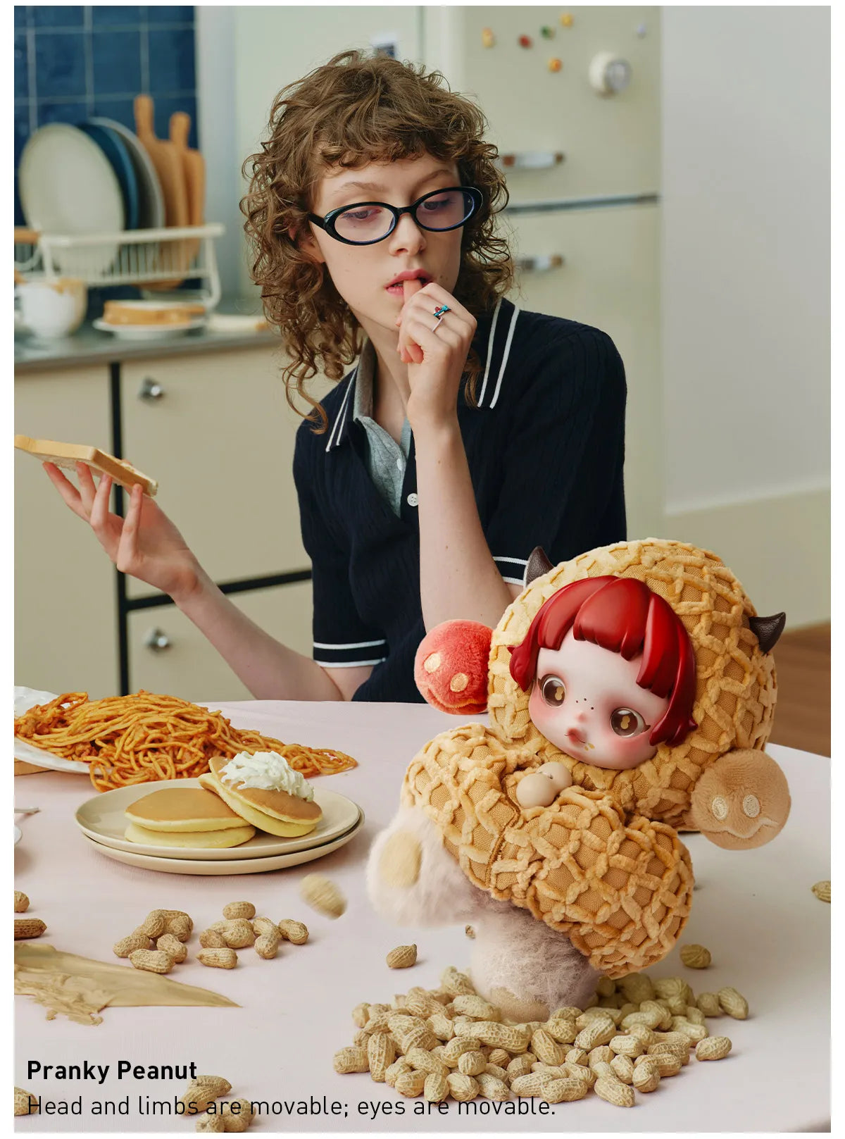 SKULLPANDA You Found Me! Series Plush Doll Pendant