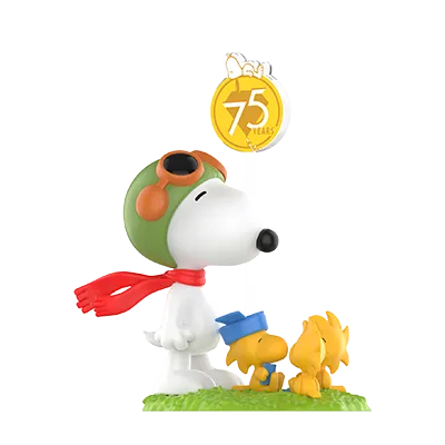 Peanuts 75th Anniversary | Snoopy Comic Life Series Figures Blind Box
