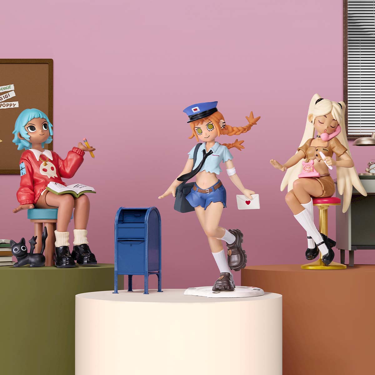 Peach Riot Rush Hour Series Figures