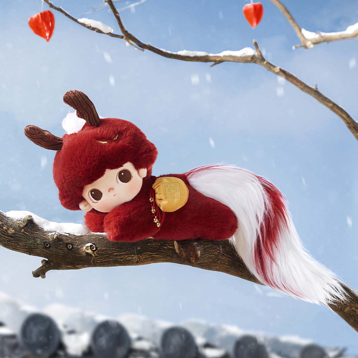 DIMOO Stories in the Cup Series- Auspicious Animal Cotton Doll
