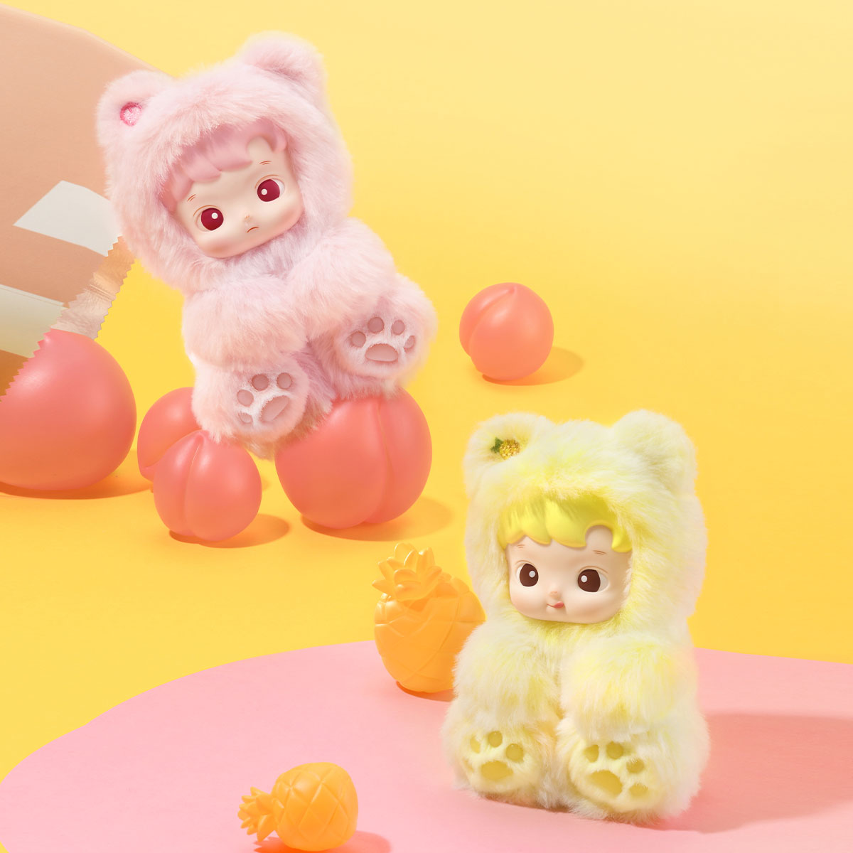 HACIPUPU Gummy Bear Series- Vinyl Plush Pendant Blind Box