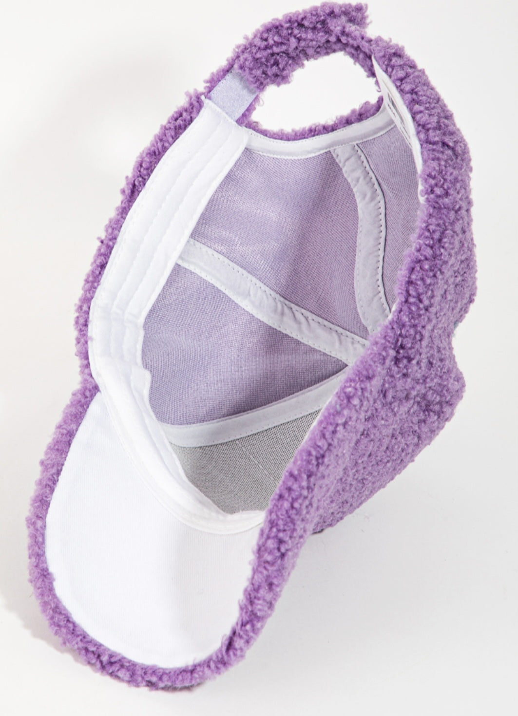 Faux Teddy Fur Baseball Cap