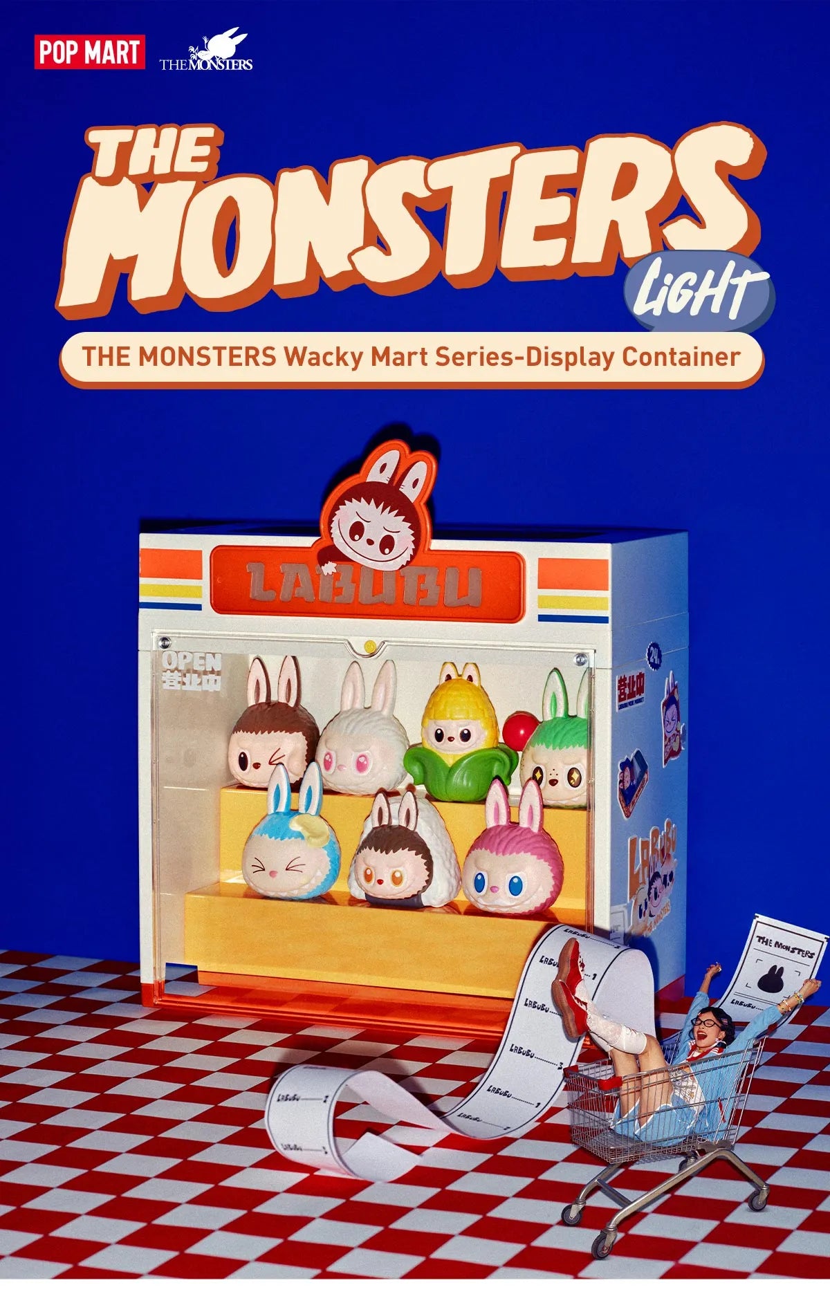 THE MONSTERS Wacky Mart Series- Display Container